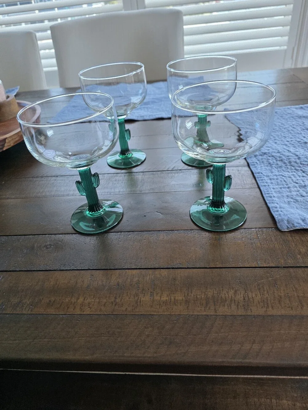 Cactus Margarita glasses Set Of Four